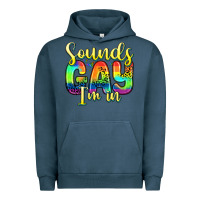 Pigment Midnight Navy sounds gay i m in Urban Hoodie - Zillion Design Studio