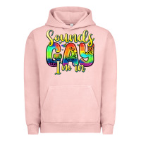Pigment Salmon sounds gay i m in Urban Hoodie - Zillion Design Studio