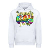 White sounds gay i m in Urban Hoodie - Zillion Design Studio