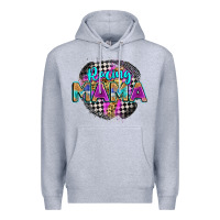 Heather Grey racing mama Premium Hoodie - Zillion Design Studio