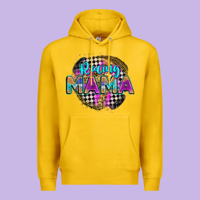 Racing Mama Premium Hoodie Designed By Zillion Design Studio