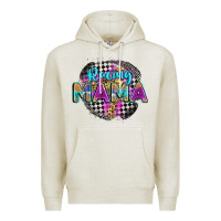 Oatmeal Heather racing mama Premium Hoodie - Zillion Design Studio
