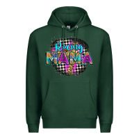 Sports Green racing mama Premium Hoodie - Zillion Design Studio