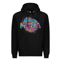 Black racing mama Premium Hoodie - Zillion Design Studio