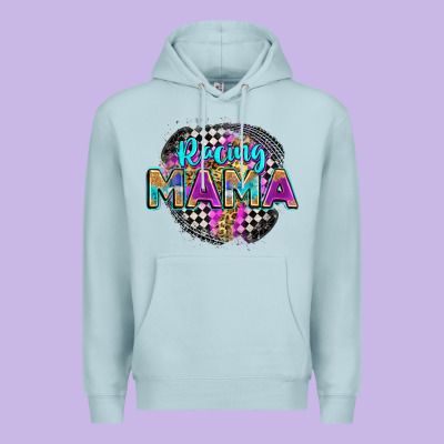 Racing Mama Premium Hoodie Designed By Zillion Design Studio