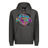 Charcoal Heather racing mama Premium Hoodie - Zillion Design Studio
