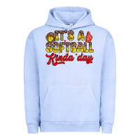 Pigment Grape Ice it s a softball kinda day Urban Hoodie - Zillion Design Studio