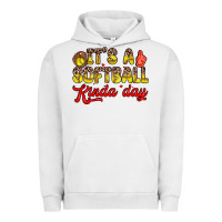 Pigment Lunar Rock it s a softball kinda day Urban Hoodie - Zillion Design Studio