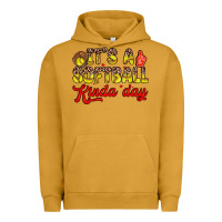 Pigment Peanut Butter it s a softball kinda day Urban Hoodie - Zillion Design Studio