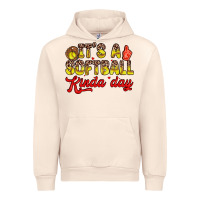 Sandshell it s a softball kinda day Urban Hoodie - Zillion Design Studio