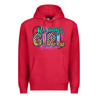 Cardinal racing girl Premium Hoodie - Zillion Design Studio
