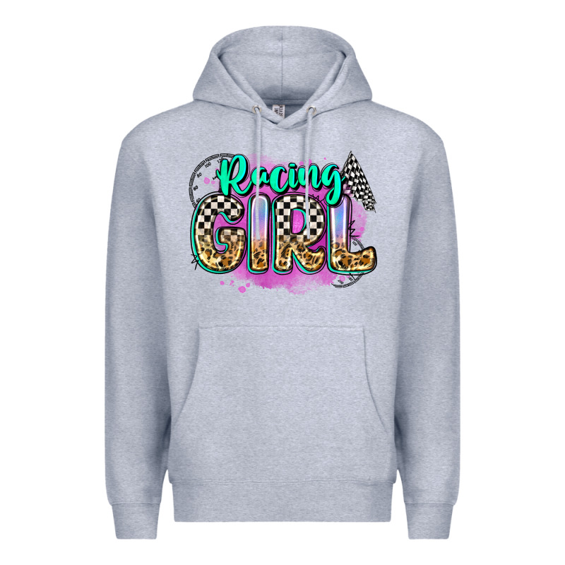 Racing Girl Premium Hoodie by Zillion Design Studio | Teevron