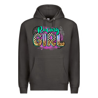 Smoke racing girl Premium Hoodie - Zillion Design Studio