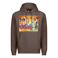 Coffee salty vibes Premium Hoodie - texasbilliewilder