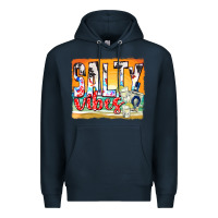 Navy salty vibes Premium Hoodie - texasbilliewilder