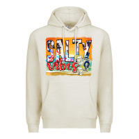 Oatmeal Heather salty vibes Premium Hoodie - texasbilliewilder