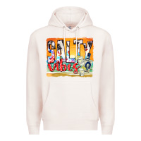 Pale Pink salty vibes Premium Hoodie - texasbilliewilder