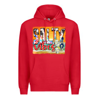 Red salty vibes Premium Hoodie - texasbilliewilder