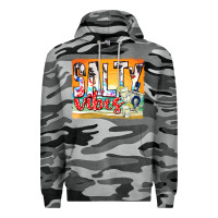 Slate Camo salty vibes Premium Hoodie - texasbilliewilder