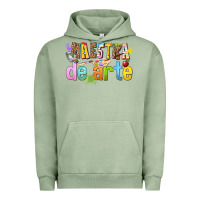 Pigment Oil Green maestra de arte Urban Hoodie - texasbilliewilder