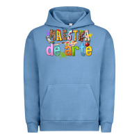 Pigment Pebble Blue maestra de arte Urban Hoodie - texasbilliewilder