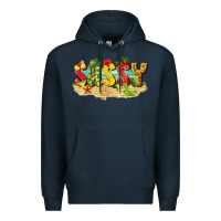 Navy sassy beach Premium Hoodie - texasbilliewilder