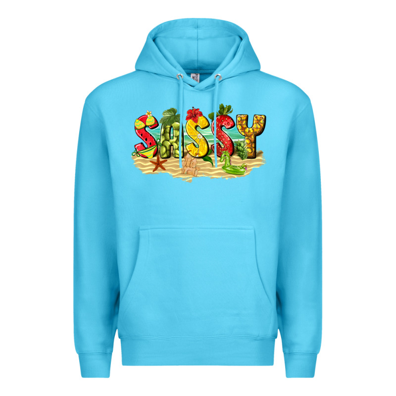 Sassy Beach Premium Hoodie by texasbilliewilder | Teevron