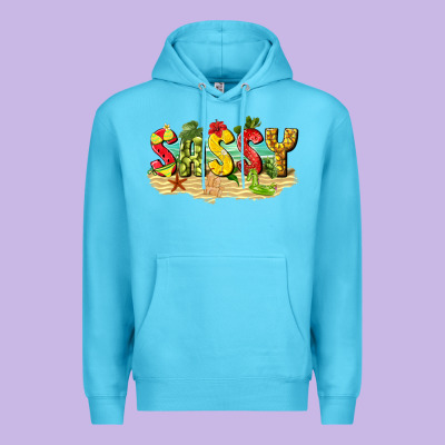 Sassy Beach Premium Hoodie Designed By Texasbilliewilder