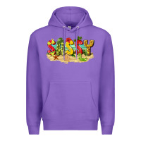 Purple sassy beach Premium Hoodie - texasbilliewilder