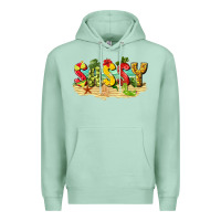 Seafoam sassy beach Premium Hoodie - texasbilliewilder
