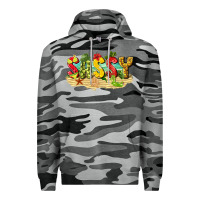 Slate Camo sassy beach Premium Hoodie - texasbilliewilder