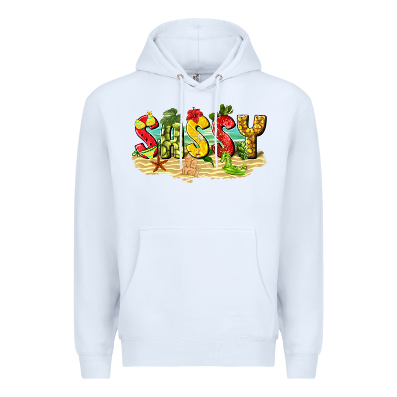 Sassy Beach Premium Hoodie by texasbilliewilder | Teevron