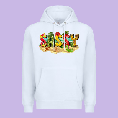 Sassy Beach Premium Hoodie Designed By Texasbilliewilder