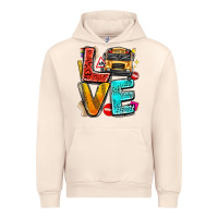 Sandshell love school bus Urban Hoodie - texasbilliewilder