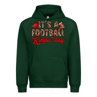 Forest Green it s a football kinda day Urban Hoodie - Zillion Design Studio