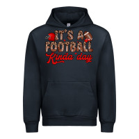 Navy it s a football kinda day Urban Hoodie - Zillion Design Studio
