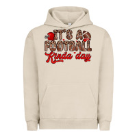 Pigment French Oak it s a football kinda day Urban Hoodie - Zillion Design Studio
