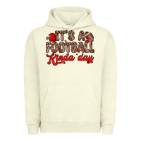 Pigment Pistachio it s a football kinda day Urban Hoodie - Zillion Design Studio