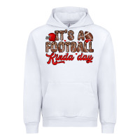 White it s a football kinda day Urban Hoodie - Zillion Design Studio