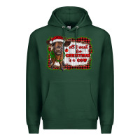 Sports Green all i want for christmas is a cow highland calf Premium Hoodie - RanaPortraitStore