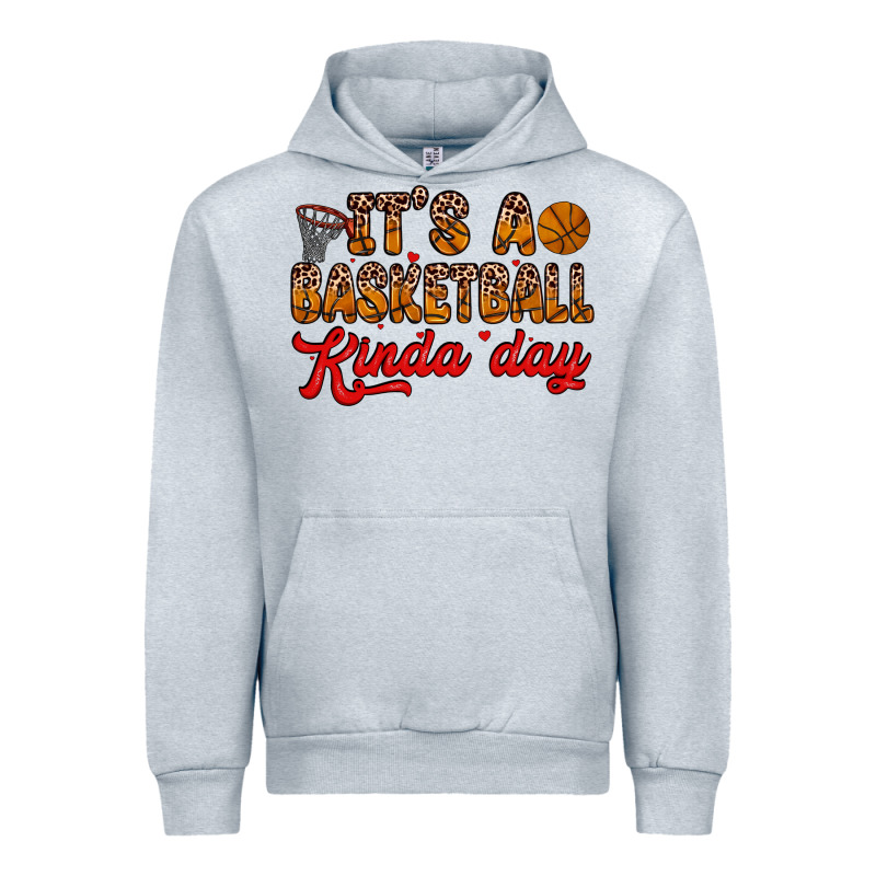 It S A Basketball Kinda Day Urban Hoodie by Zillion Design Studio | Teevron