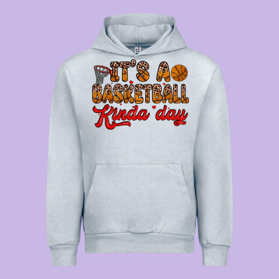 It S A Basketball Kinda Day Urban Hoodie Designed By Zillion Design Studio