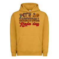 Pigment Peanut Butter it s a basketball kinda day Urban Hoodie - Zillion Design Studio