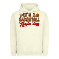 Pigment Pistachio it s a basketball kinda day Urban Hoodie - Zillion Design Studio