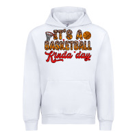 White it s a basketball kinda day Urban Hoodie - Zillion Design Studio