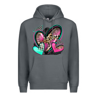Rock race hearts Premium Hoodie - Zillion Design Studio