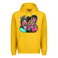 Lemon race hearts Premium Hoodie - Zillion Design Studio