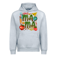 Heather Grey mama teacher Urban Hoodie - texasbilliewilder