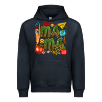 Navy mama teacher Urban Hoodie - texasbilliewilder