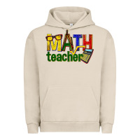 Pigment French Oak math teacher Urban Hoodie - texasbilliewilder